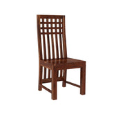 Amer Solid Sheesham Wood 6 Seater Dining Set (Without Cushion, Natural Finish)